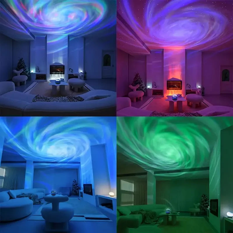 Colorful LED Galaxy Sky Projector