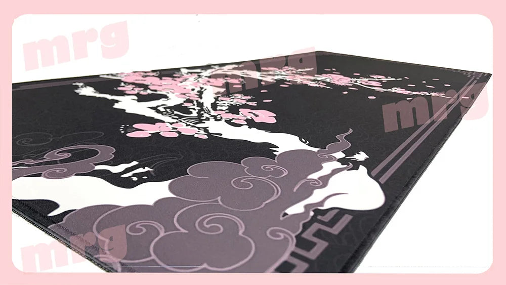 Japanese Floral XXL Gaming Mouse Pad Mat