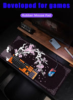 Japanese Floral XXL Gaming Mouse Pad Mat