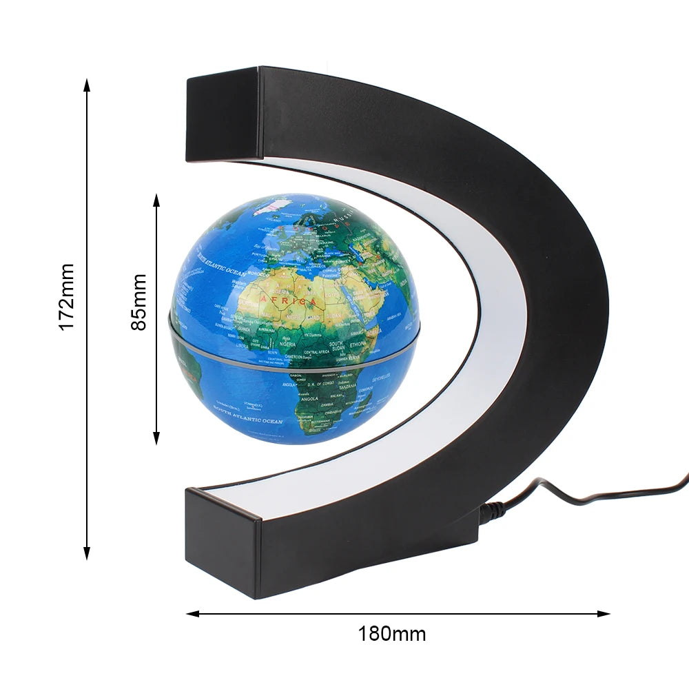 Floating Magnetic Levitation LED Globe Lamp