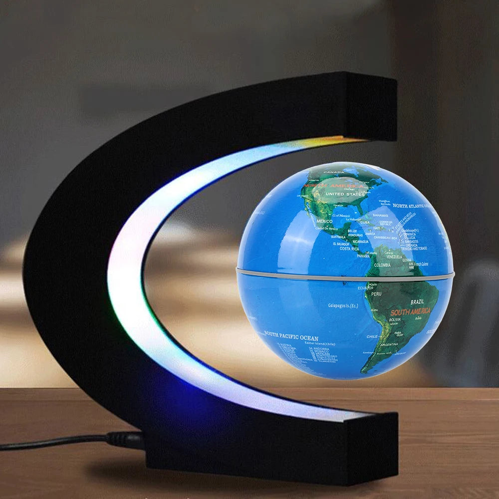 Floating Magnetic Levitation LED Globe Lamp