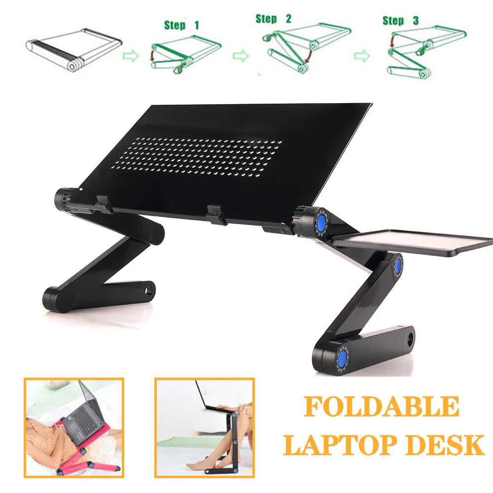 Adjustable Aluminum Laptop Desk Stand