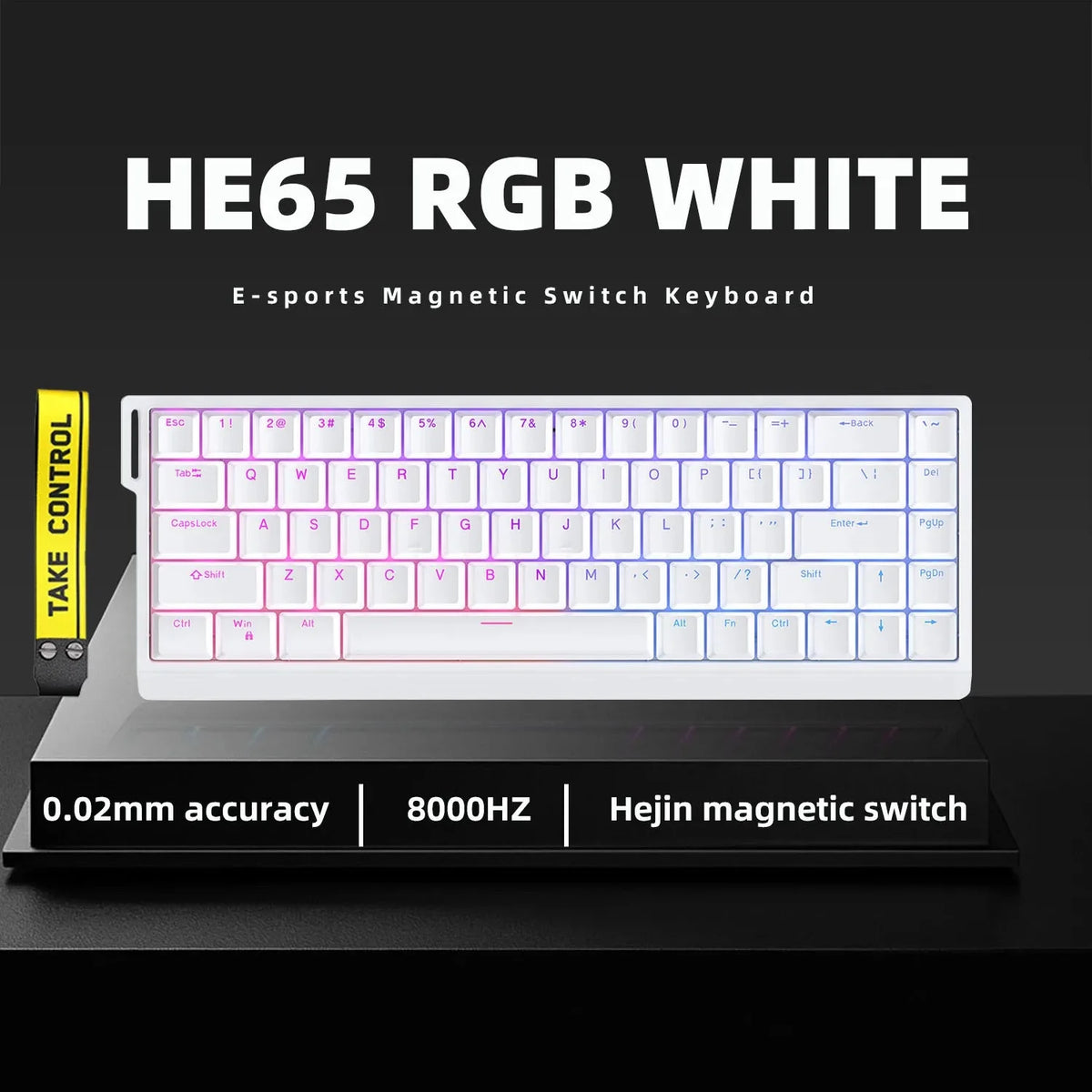 Wired Magnetic RGB E-Sports Mechanical Keyboard