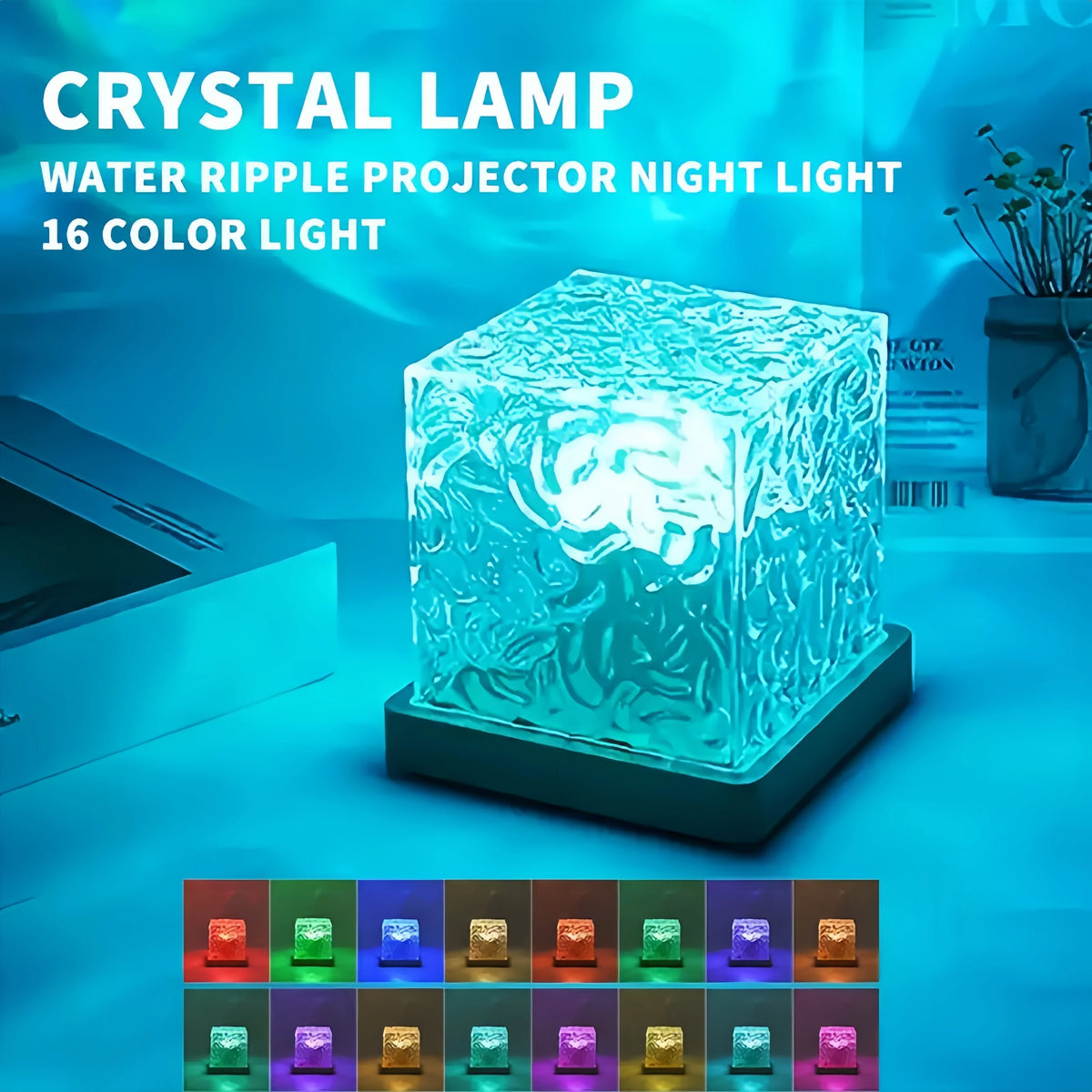 Ocean Wave RGB Aurora Projector Lamp