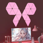 Smart RGB Quantum Triangle Wall Light