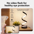 Modern USB Spiral LED Table Lamp