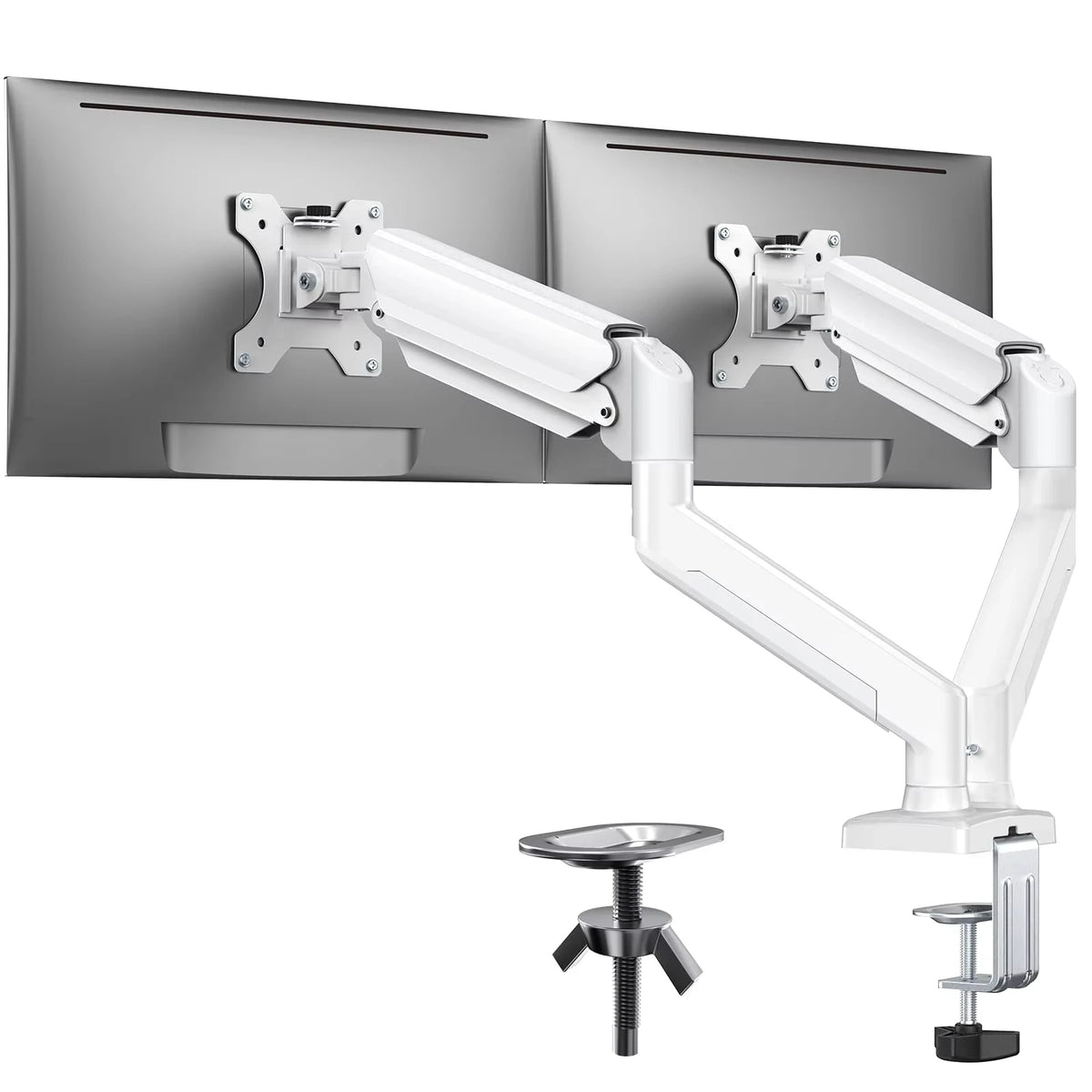 Adjustable Dual Monitor Mount Stand