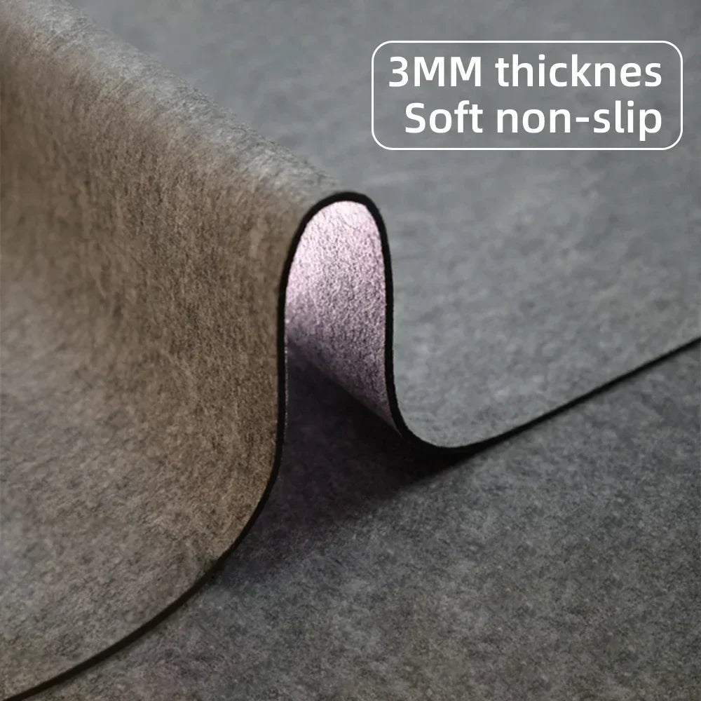 Large Wool Felt Desk Mouse Pad Protector Mat