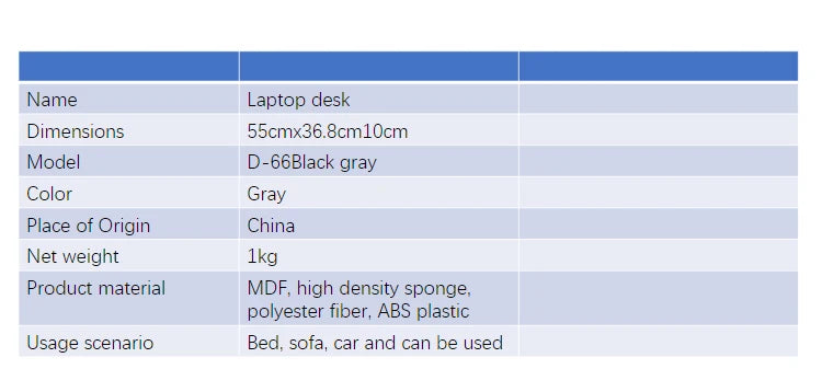 Multi-Purpose Portable Laptop Desk