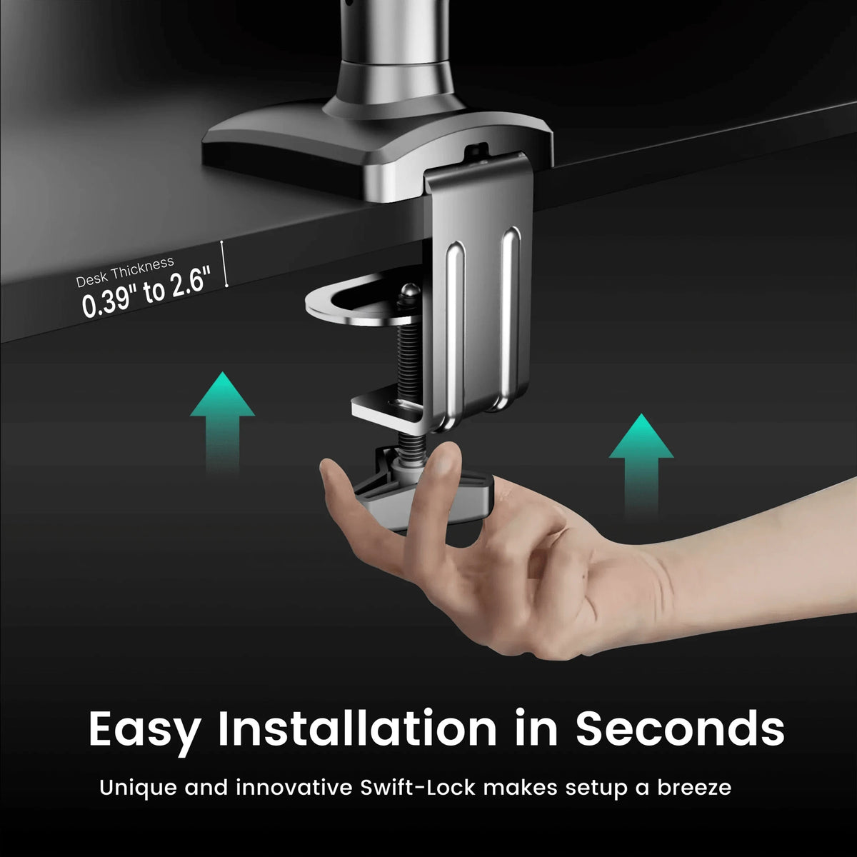 Nearhub MS-001 Single Monitor Arm Mount