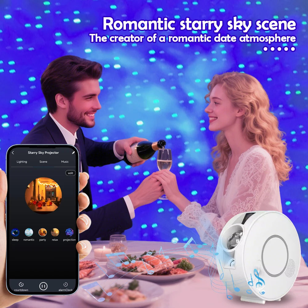 Smart WiFi Starry Sky Projector Lamp