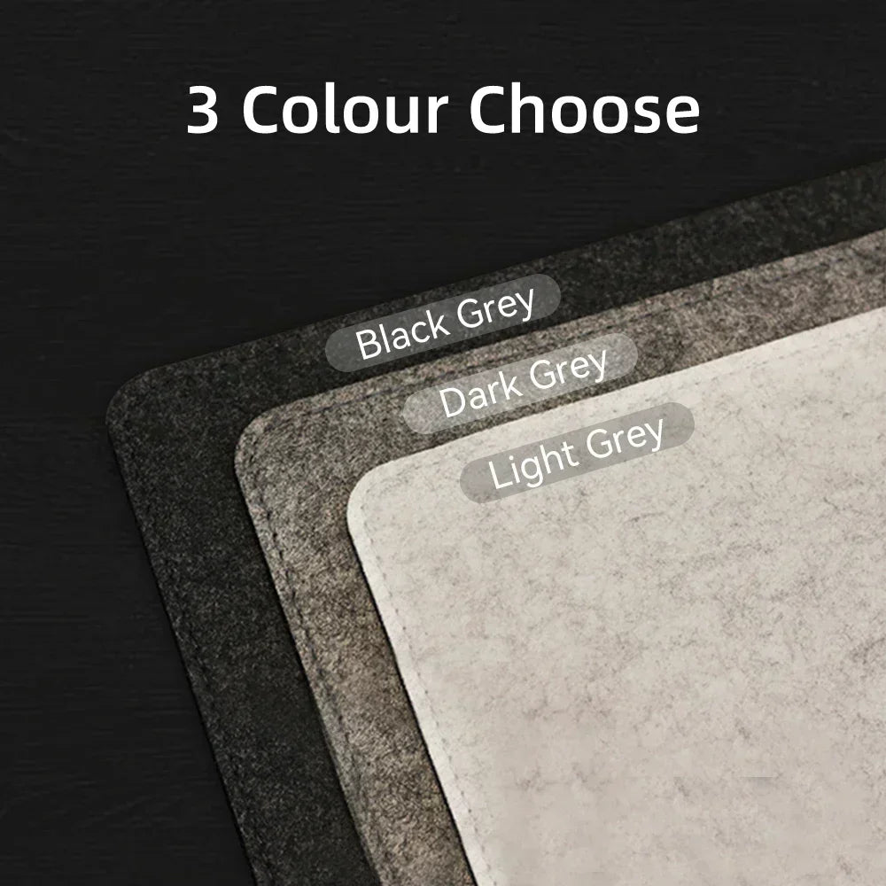 Large Wool Felt Desk Mouse Pad Protector Mat