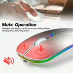 RGB Rechargeable Wireless Gaming Mouse