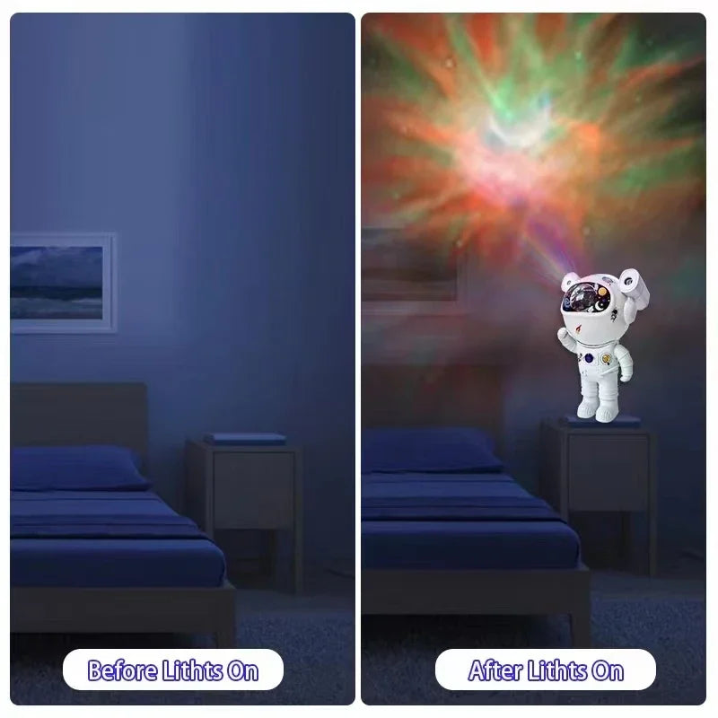 Bluetooth Astronaut Galaxy Star Projector