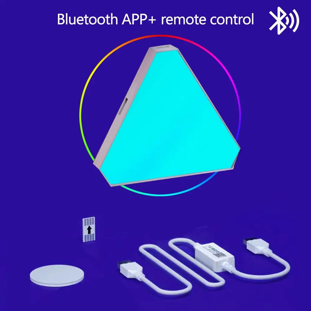 Smart RGB WiFi Triangle Wall Light