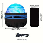 Colorful LED Galaxy Sky Projector