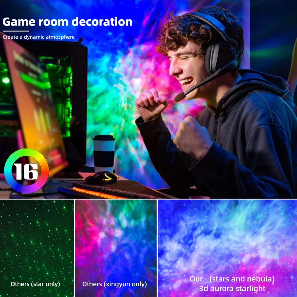 Smart WiFi Starry Sky Projector Lamp