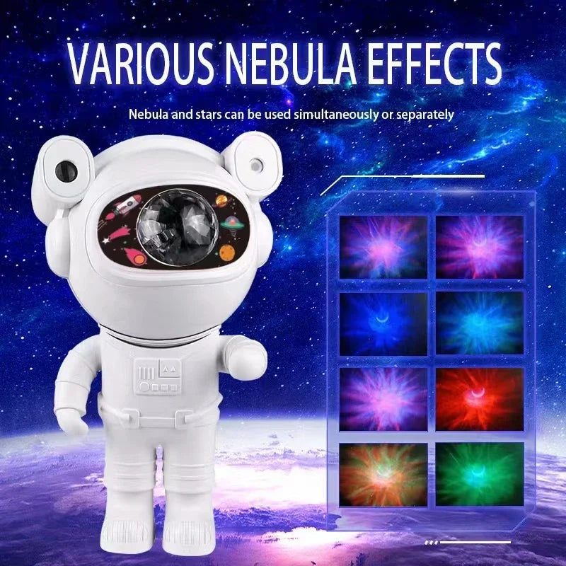 Bluetooth Astronaut Galaxy Star Projector