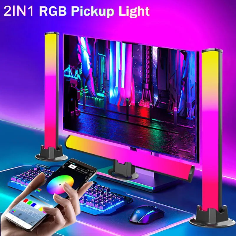 Smart RGB Music Rhythm Light Bar