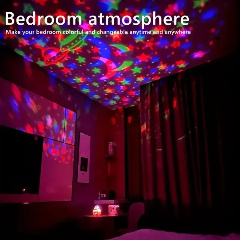 USB Aurora Water Ripple Star Projector
