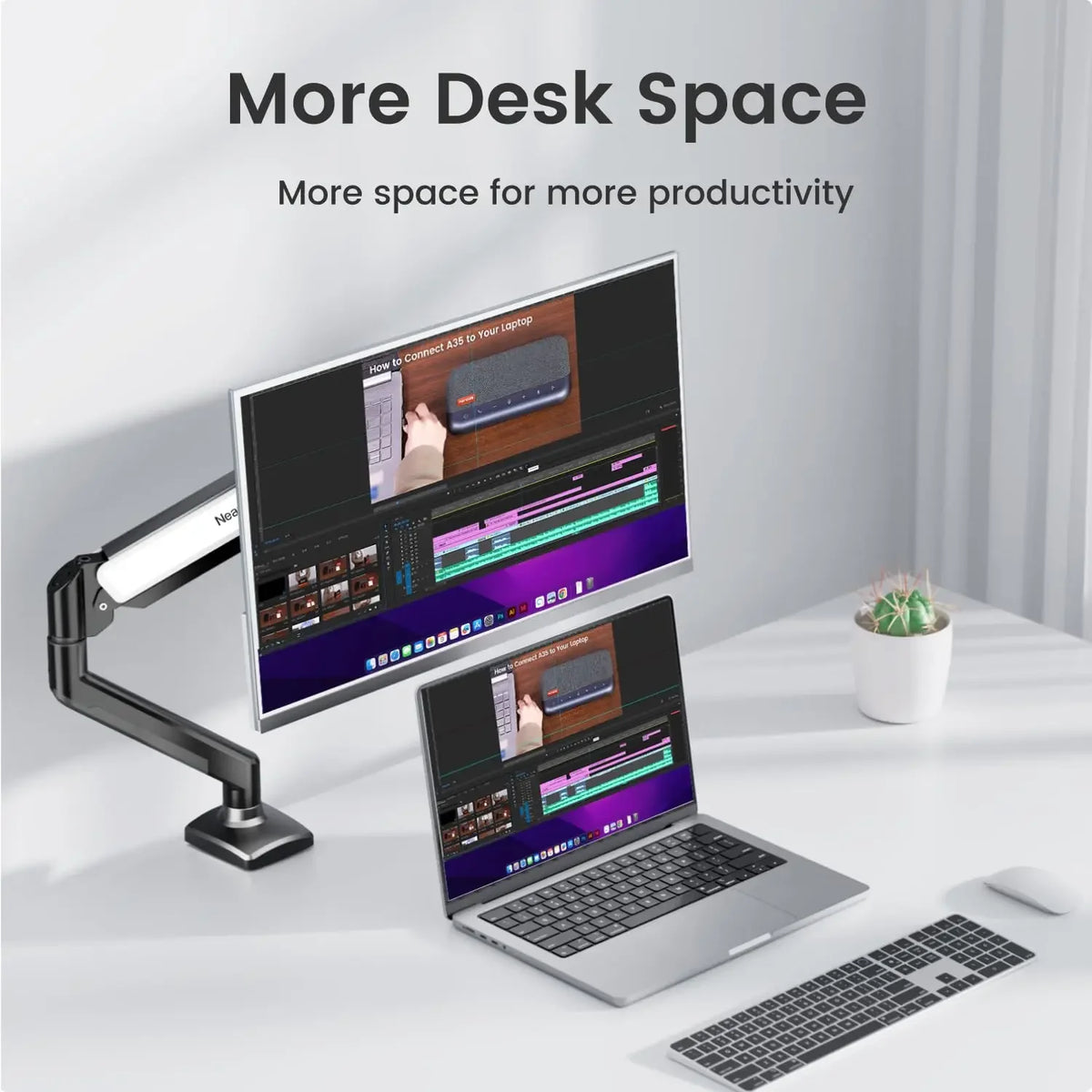 Nearhub MS-001 Single Monitor Arm Mount