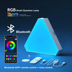 RGB Triangular Quantum Wall Lamp