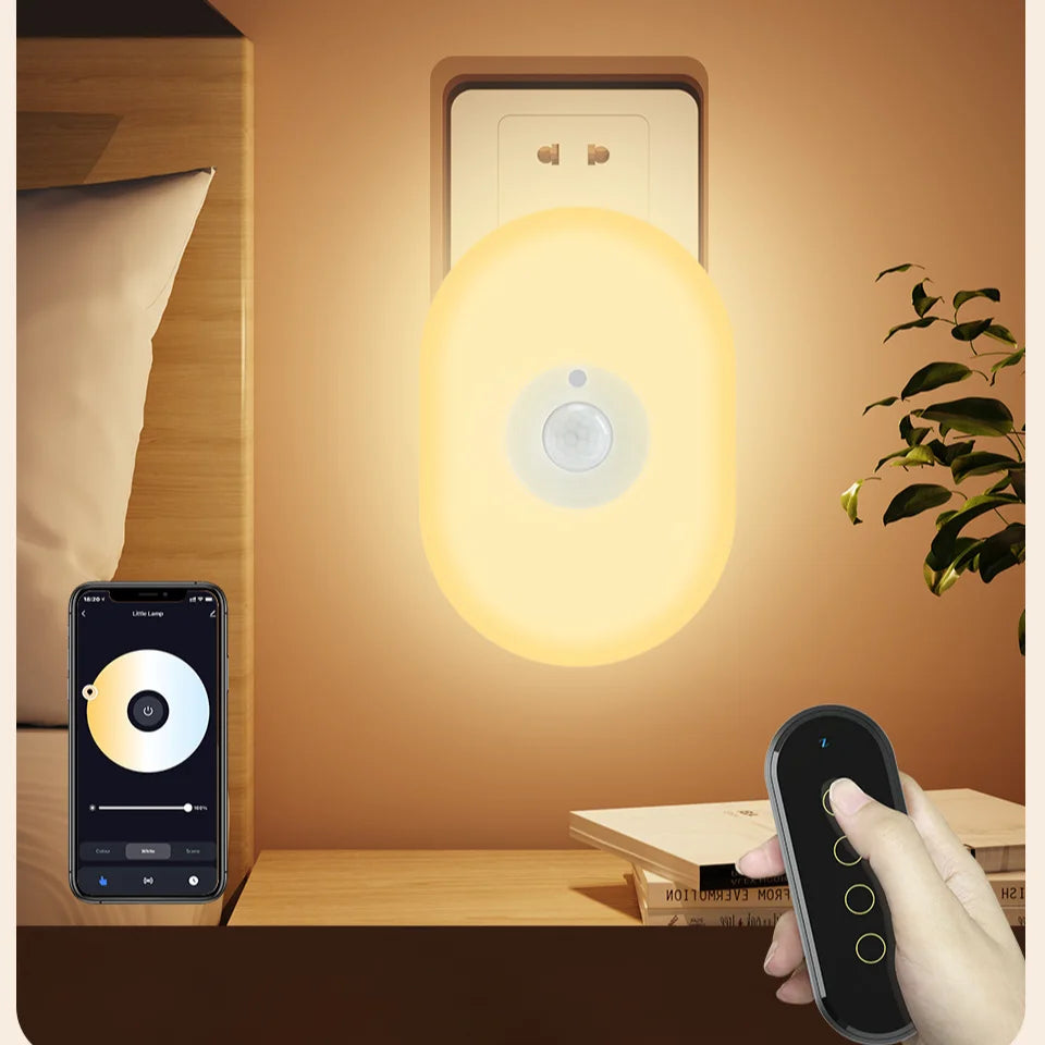 Smart WiFi RGB Motion Sensor Wall Lamp