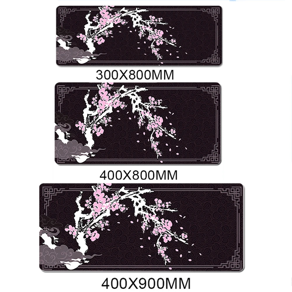 Japanese Floral XXL Gaming Mouse Pad Mat