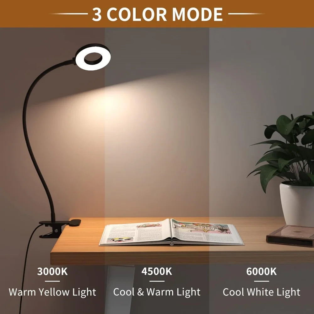 LED Reading Desk Clamp Lamp