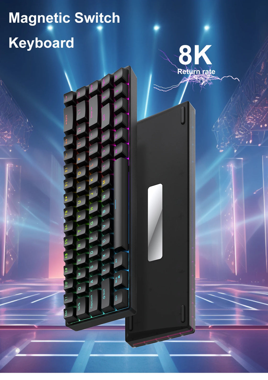 Wired 8K Magnetic Axis Mechanical Gaming Keyboard