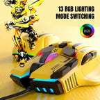 Wired RGB Macro Programmable Gaming Mouse