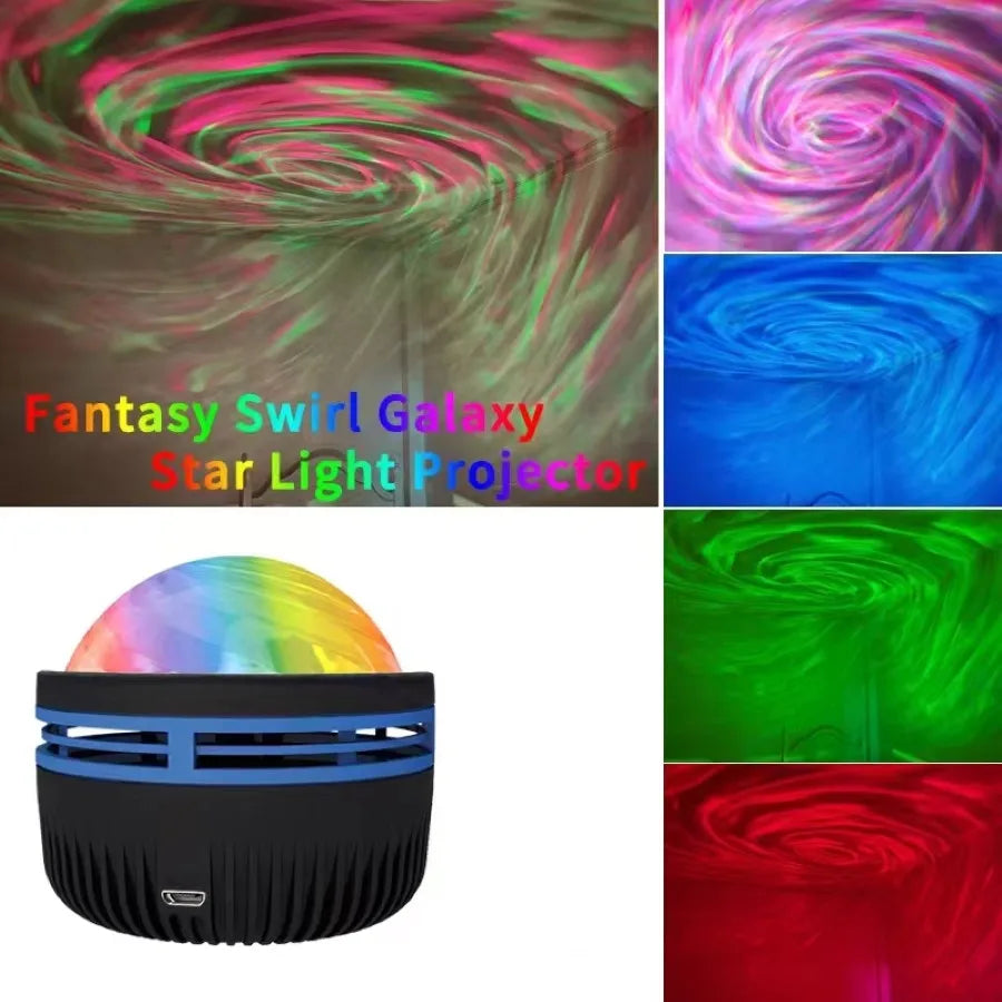 Colorful LED Galaxy Sky Projector