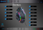 12800DPI RGB Macro Gaming Mouse with 12 Keys