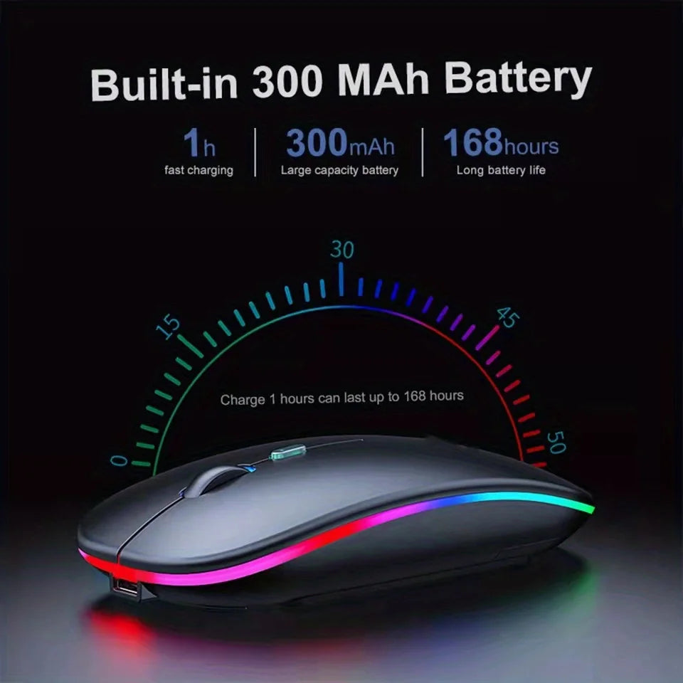 RGB Rechargeable Wireless Gaming Mouse