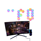 RGB Smart Hexagonal Wall Lamp