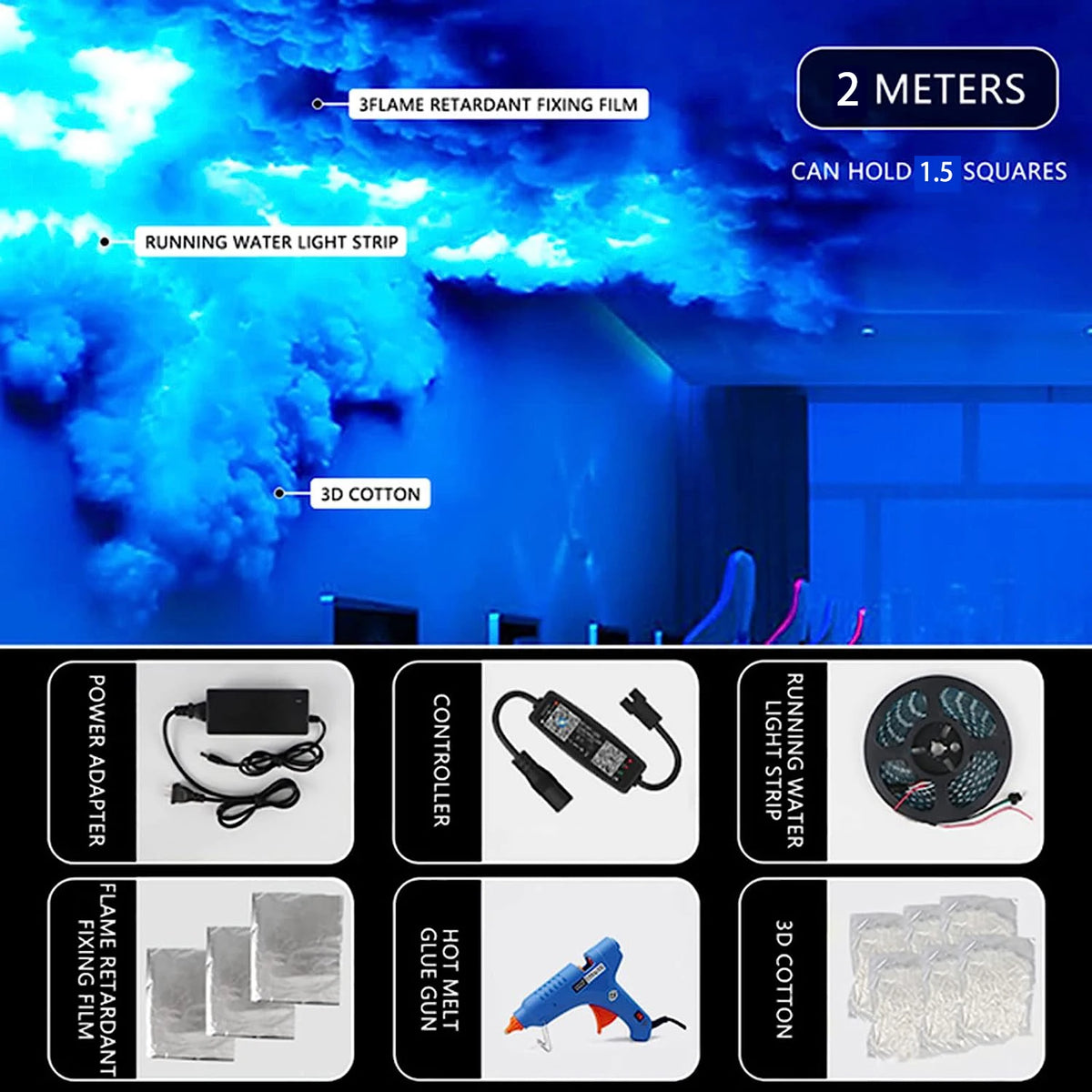 DIY Thunder Cloud Light Bar