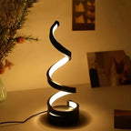 Spiral LED Dimmable Table Lamp
