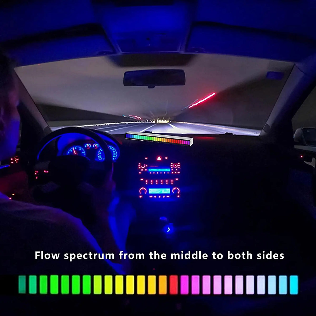 Smart RGB Music Rhythm Light Bar