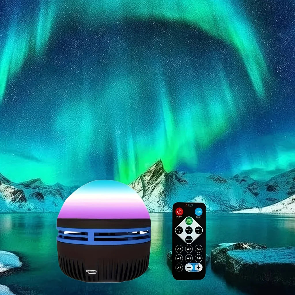 USB 360° Rotating Galaxy Projector Lamp