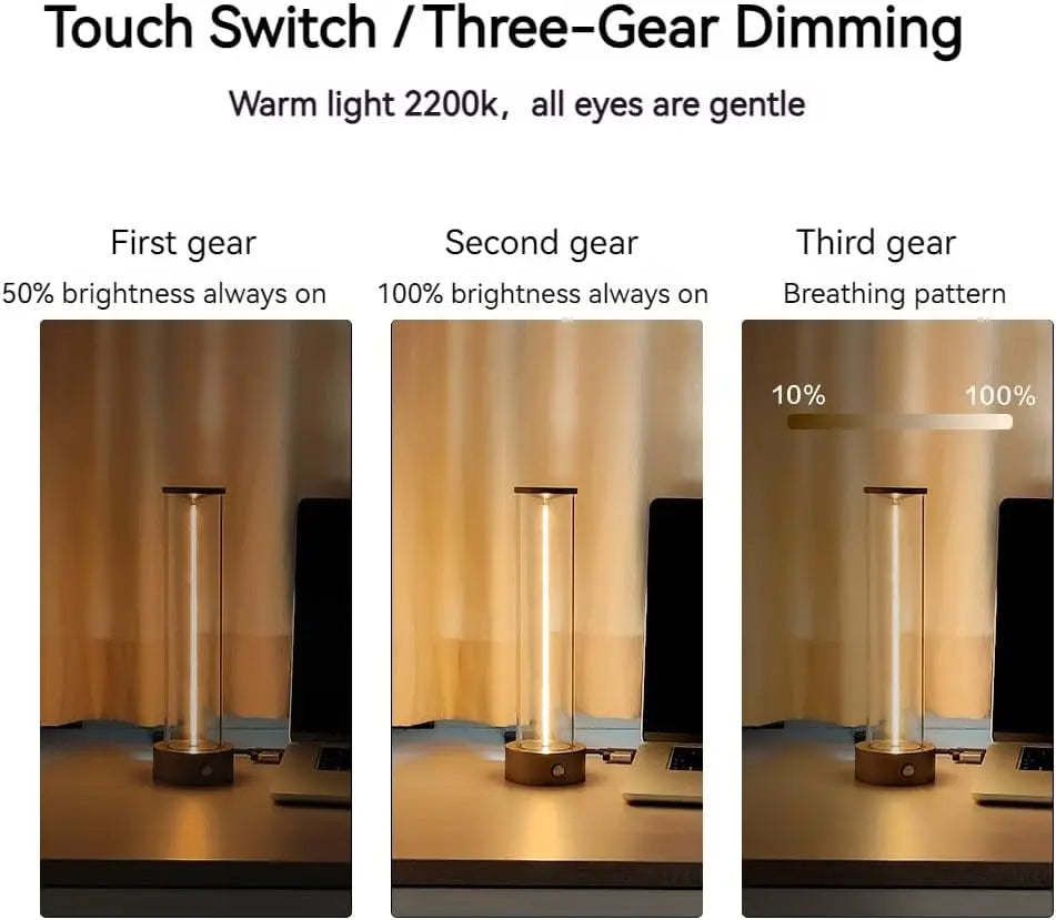 Minimalist Magnetic Touch Desk Lamp