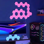 RGB Hexagonal Quantum Lamp LED Smart Wall Panels Light