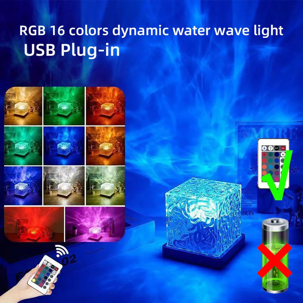 Northern Lights Ocean Sky Projector Lamp
