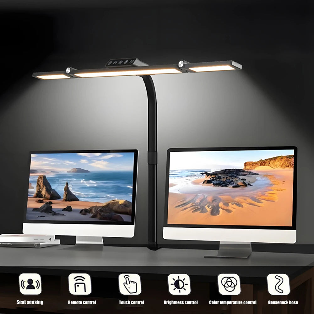 Double Head LED Desk Lamp