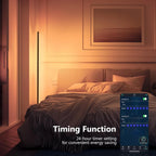 Smart RGBIC Corner Floor Lamp