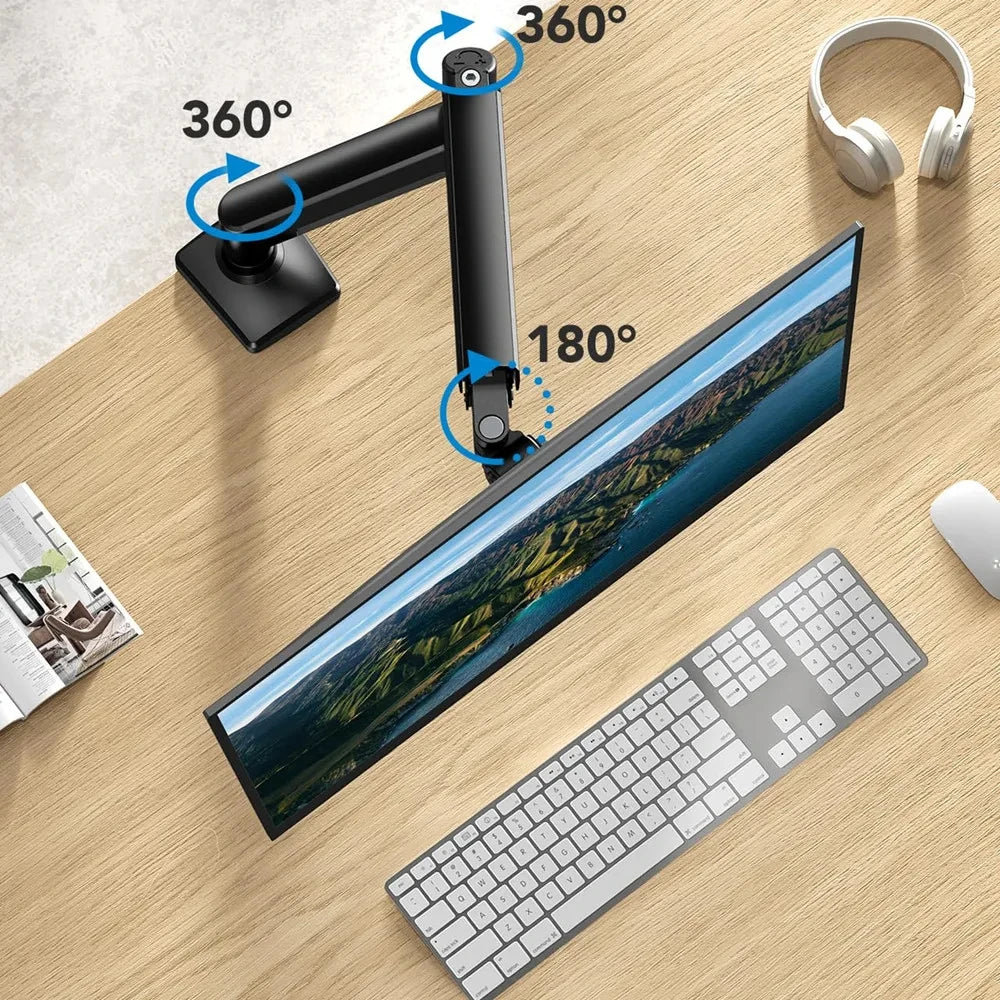 Universal Single Monitor Desk Mount