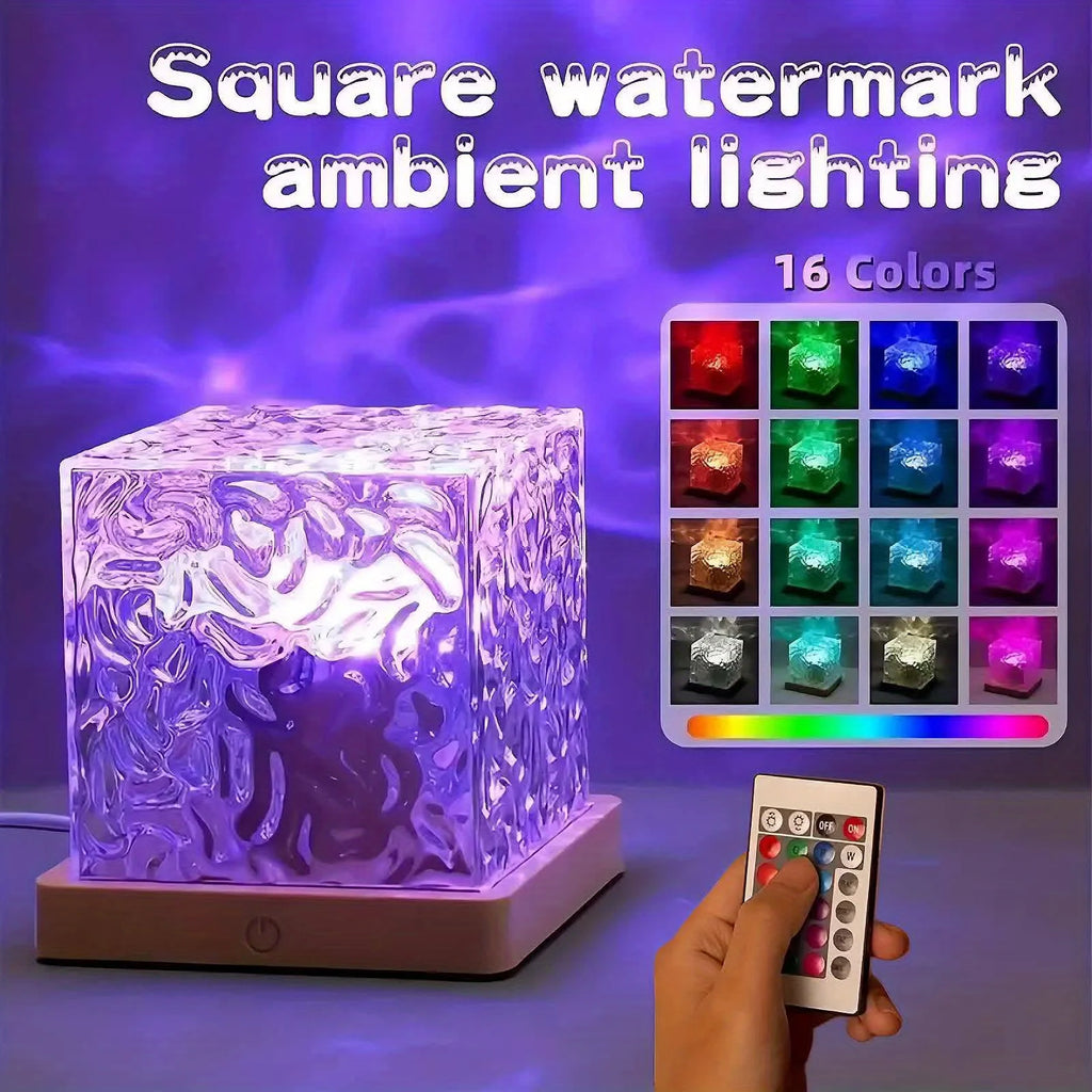 Ocean Wave RGB Aurora Projector Lamp