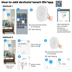 Smart WiFi RGB Motion Sensor Wall Lamp