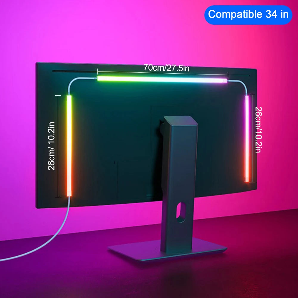 USB RGB Monitor LED Light Strip