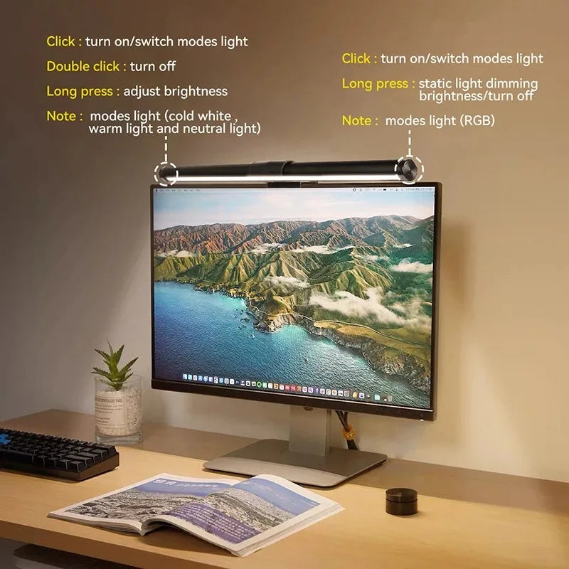 Led Monitor Light Bar Computer Lamps