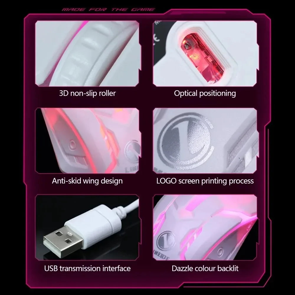 RGB Wired USB Gaming & Office Mouse